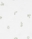 Kit body bebê 5 peças animais listrado multicor | Carter's