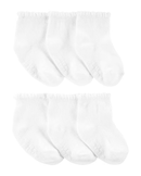 Kit Meia Infantil  6 Pares Branco