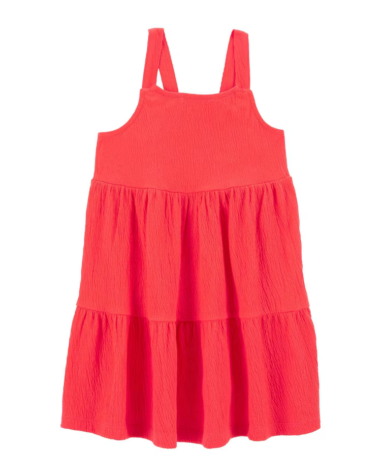 Vestido infantil evasê marias vermelho |