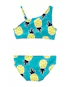 Biquíni infantil abacaxi azul |