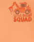 Conjunto curto infantil 2 peças little builder squad multicor |
