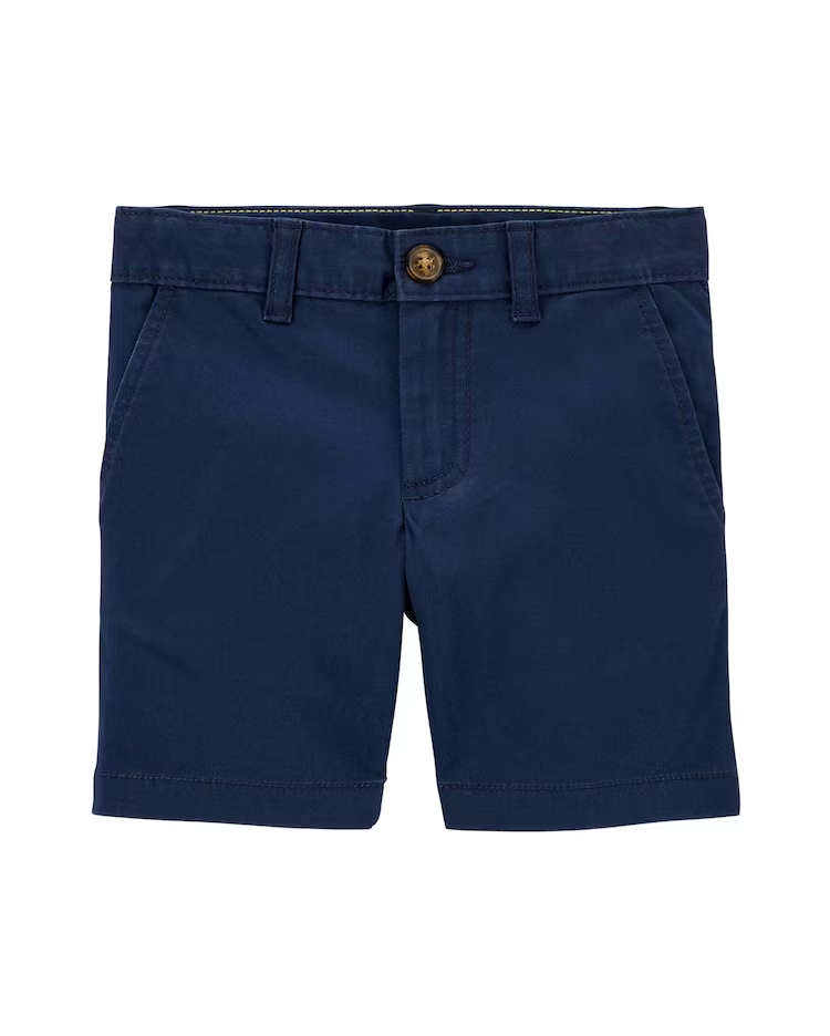 Bermuda jeans infantil com passantes azul |